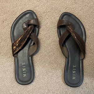 Brown womens sandals